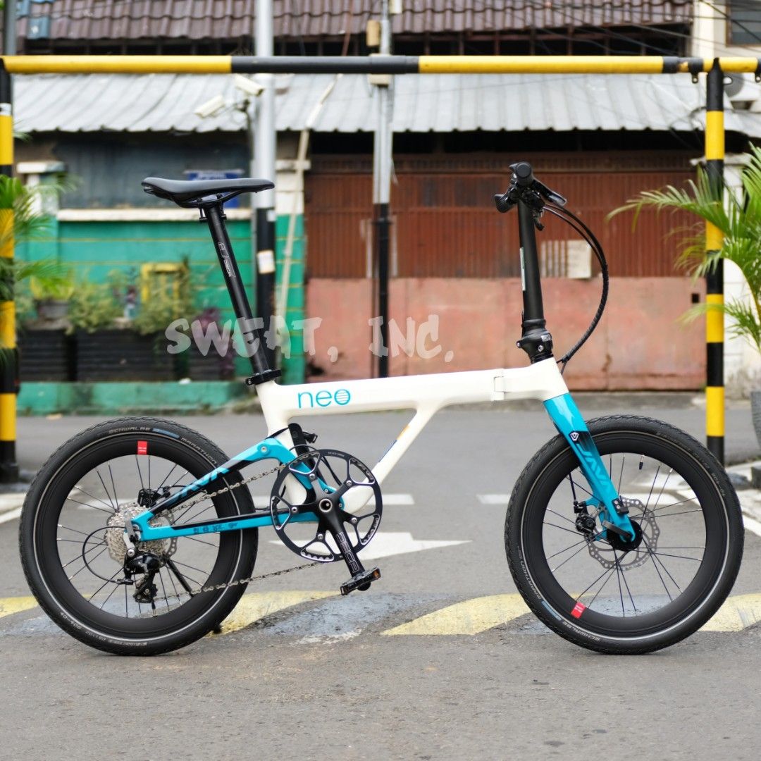 Sepeda Lipat Java Neo Carbon Ban 20 11 Speed Trifold