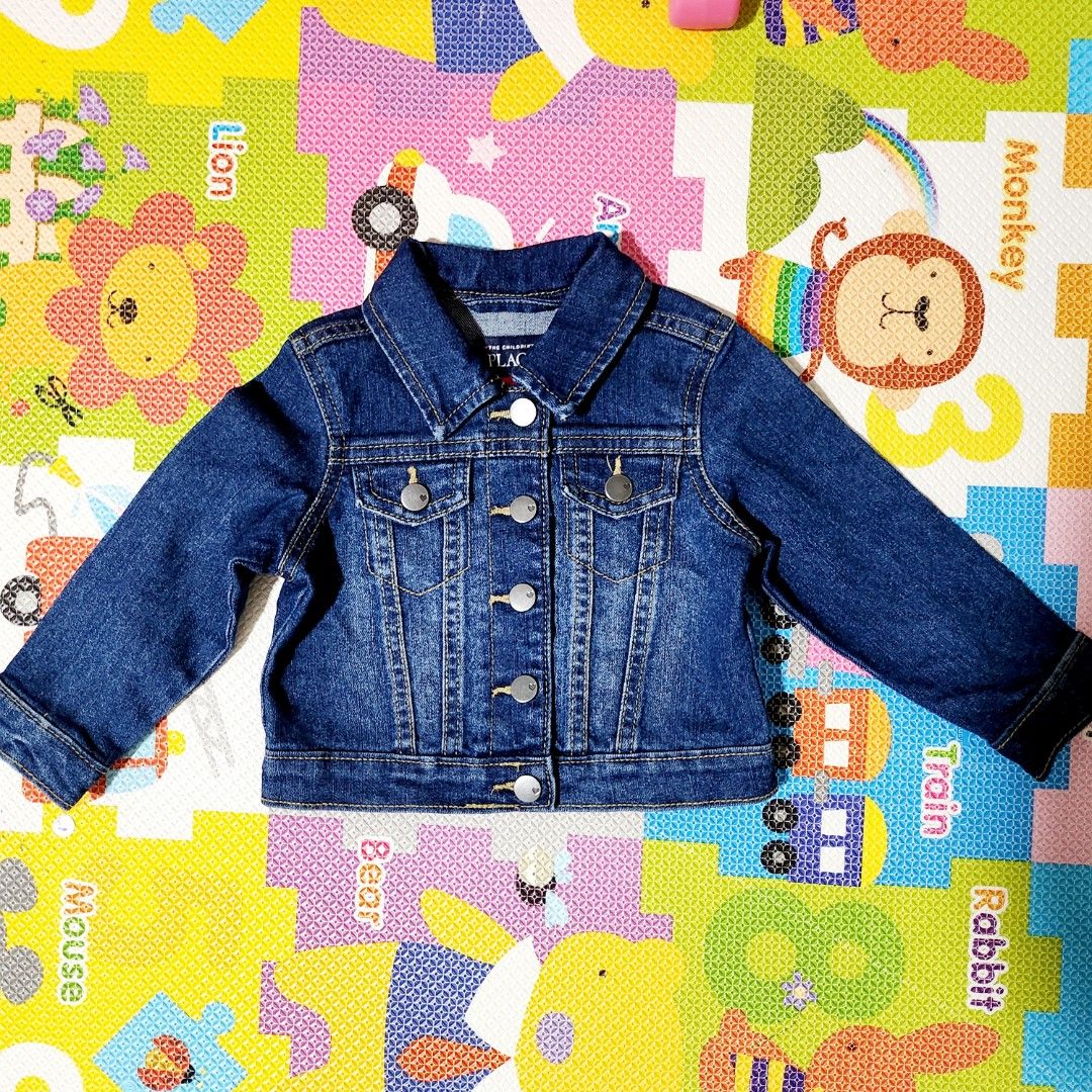 The children's place jean jacket best sale