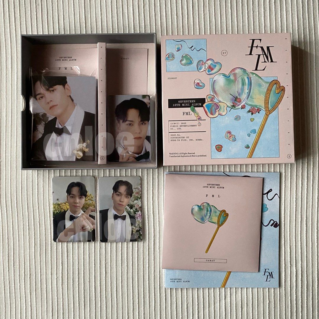 SEVENTEEN FML Carat Version (Vernon Set), Hobbies & Toys