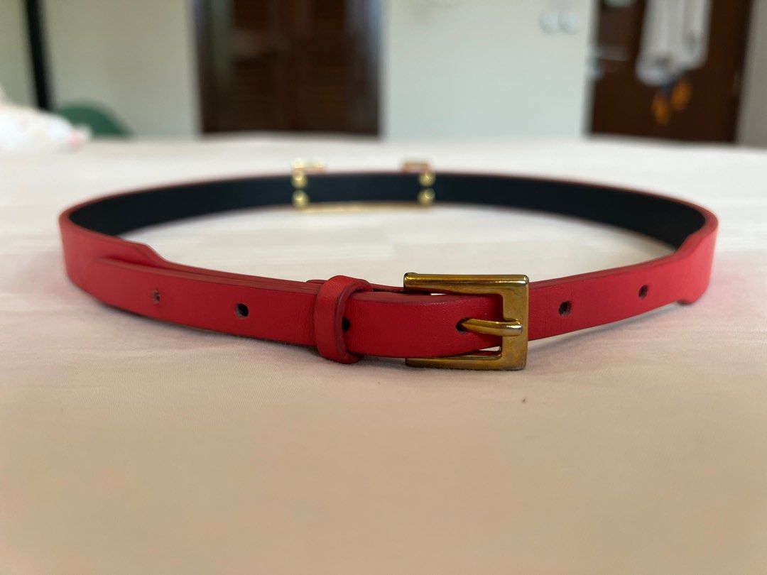 Red gold belt online