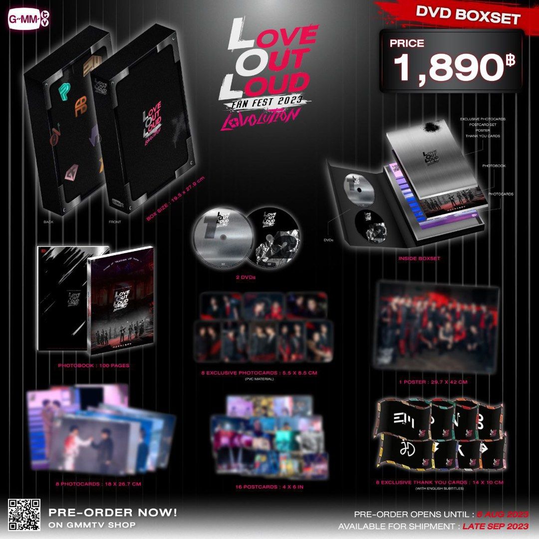 GMMTV LOL2024 ライブDVD カテゴリー 【公式通販】