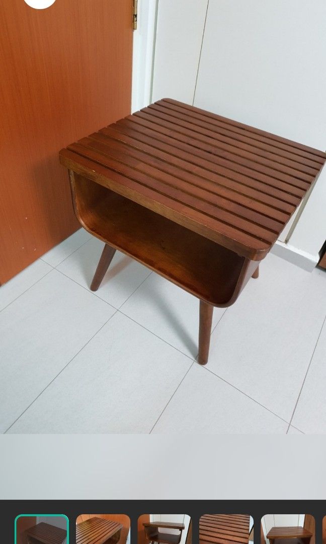 Side table (Category: Other Home Furniture) located in Singapore. Submitted by reconnet (Listing ID 1243096940, Image 2). Description: shifting n clearing.