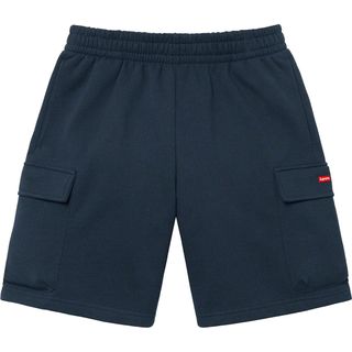 Small Box Baggy Cargo Sweatshort (Navy), 男裝, 褲＆半截裙, 短褲