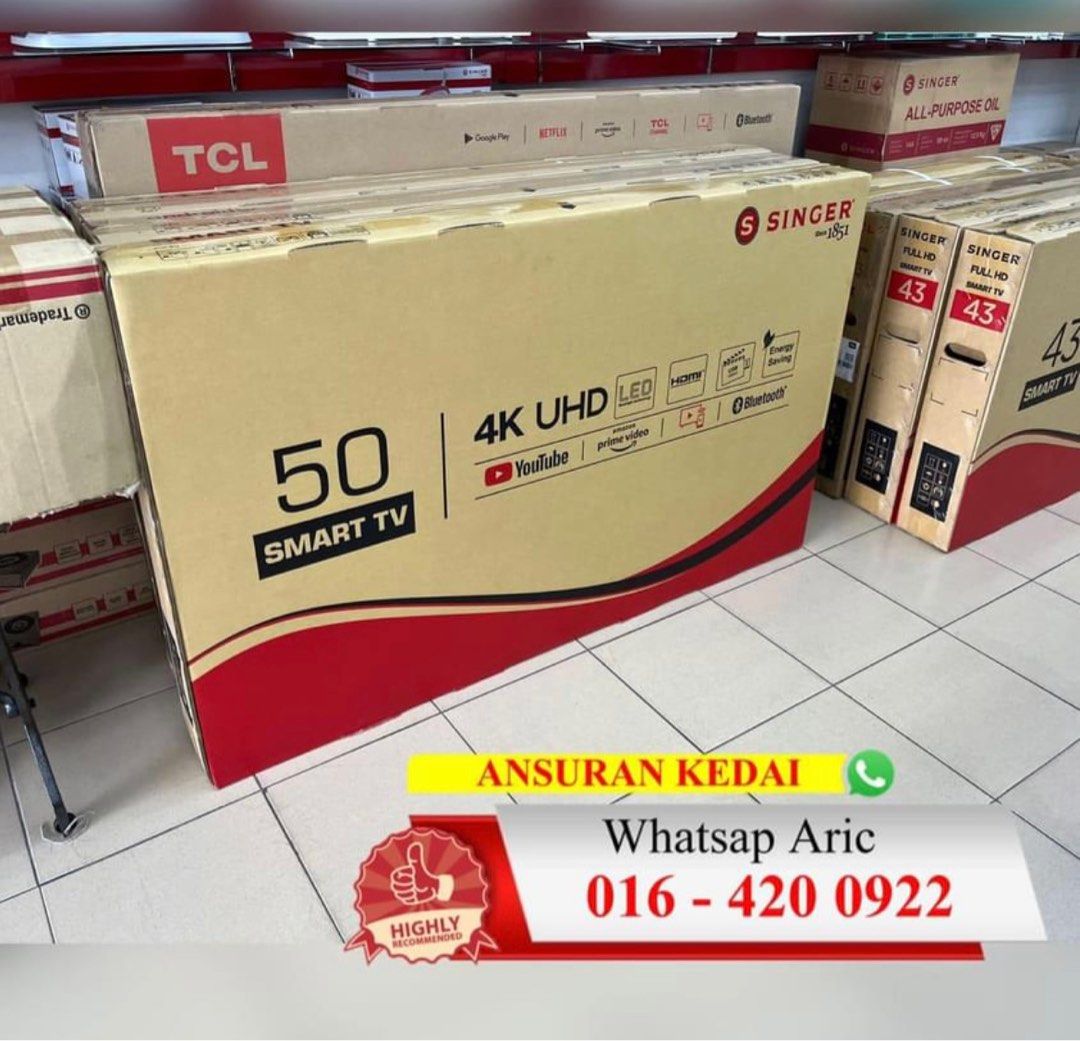 Smart Tv Ansuran Kedai, TV & Home Appliances, TV & Entertainment, TV on