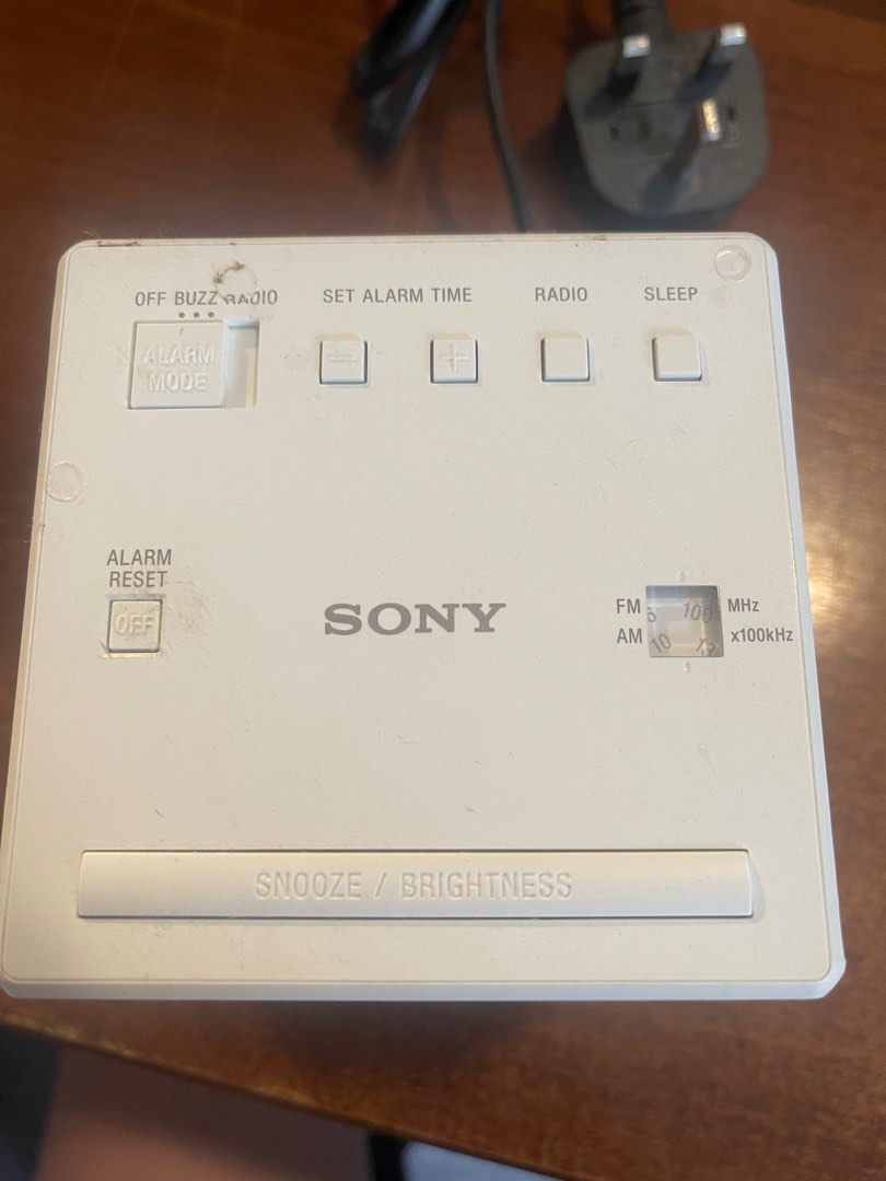 Sony Digital Alarm Clock with Radio, Everything Else on Carousell
