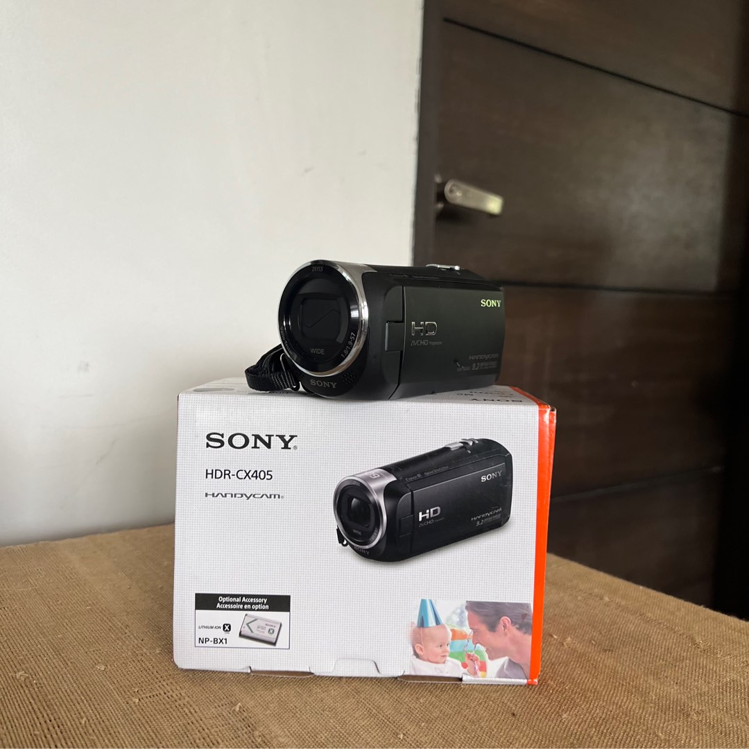 SONY HDRCX405 Handycam Camcorder, Photography, Video Cameras on Carousell