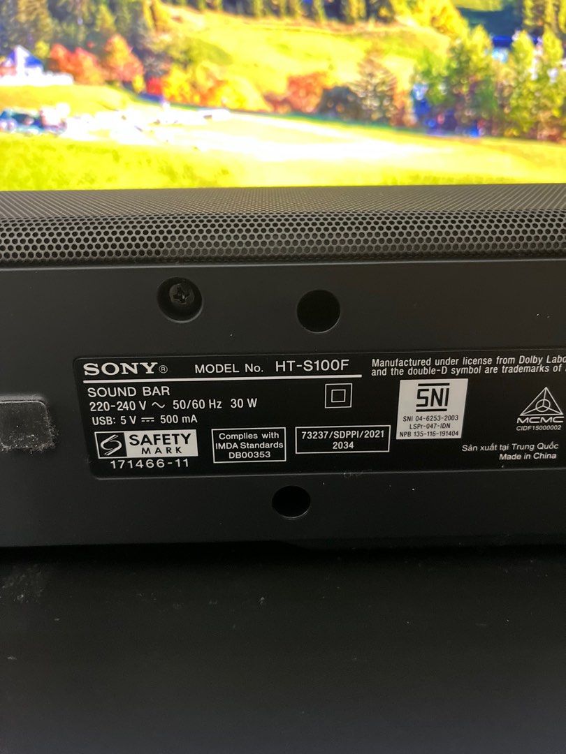 Sony Soundbar, Audio, Soundbars, Speakers & Amplifiers on Carousell