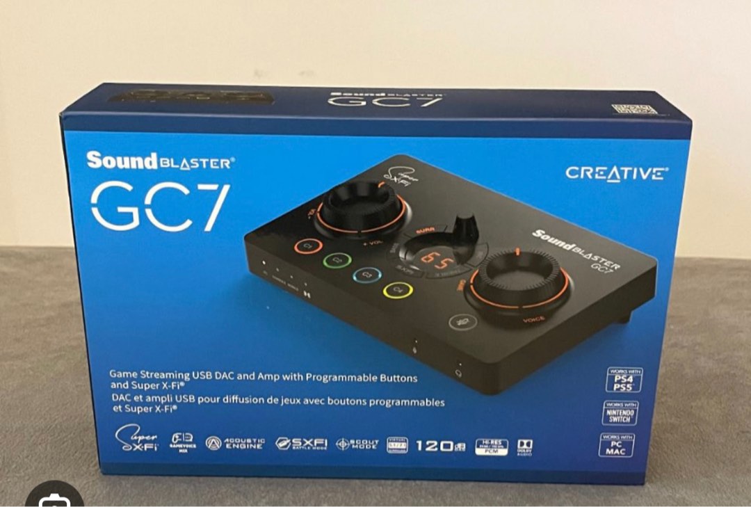 Sound Blaster GC7 - Creative, 音響器材, 可攜式音響設備- Carousell