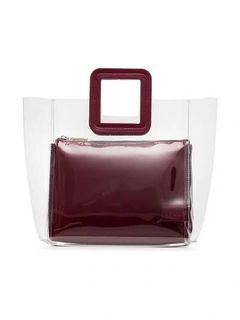 STAUD Shirley Bag in Burgundy
