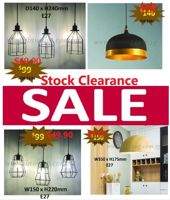 Lighting hotsell clearance sale