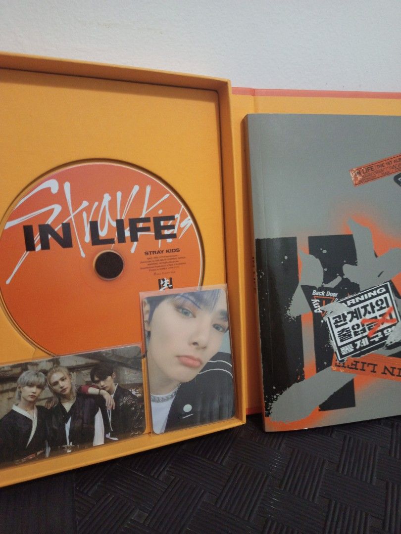 STRAY KIDS IN LIFE ALBUM [UNSEALED] on Carousell