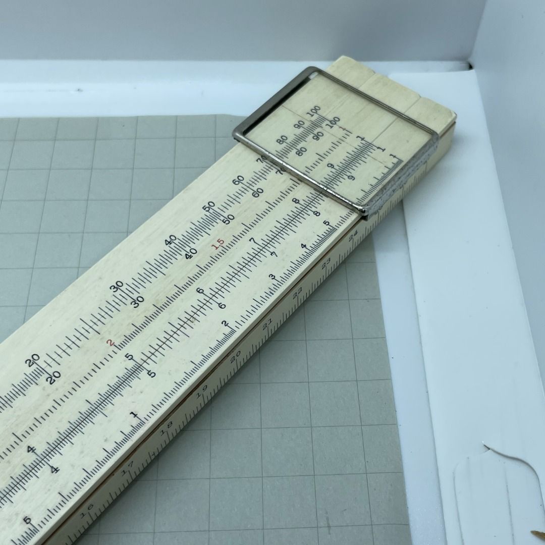 SUN HEMMI Sliding Ruler Made in Japan, Hobbies & Toys, Stationery ...