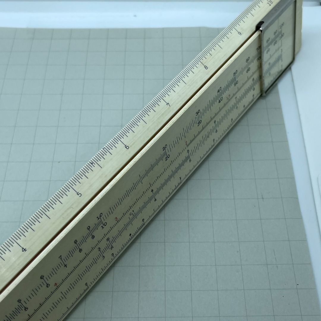 SUN HEMMI Sliding Ruler Made in Japan, Hobbies & Toys, Stationery ...