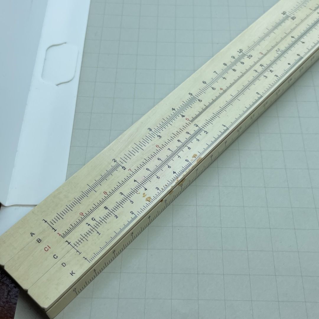 SUN HEMMI Sliding Ruler Made in Japan, Hobbies & Toys, Stationery ...