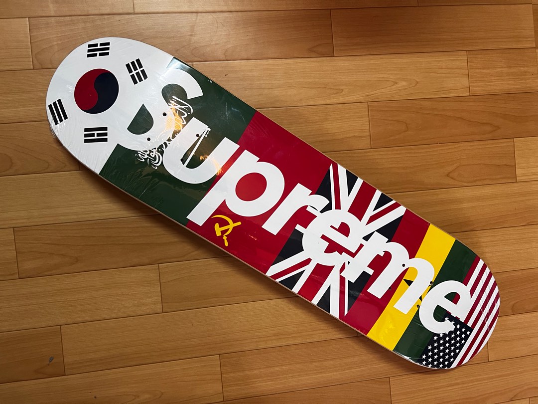 Supreme Flags Skateboard Deck Carousell
