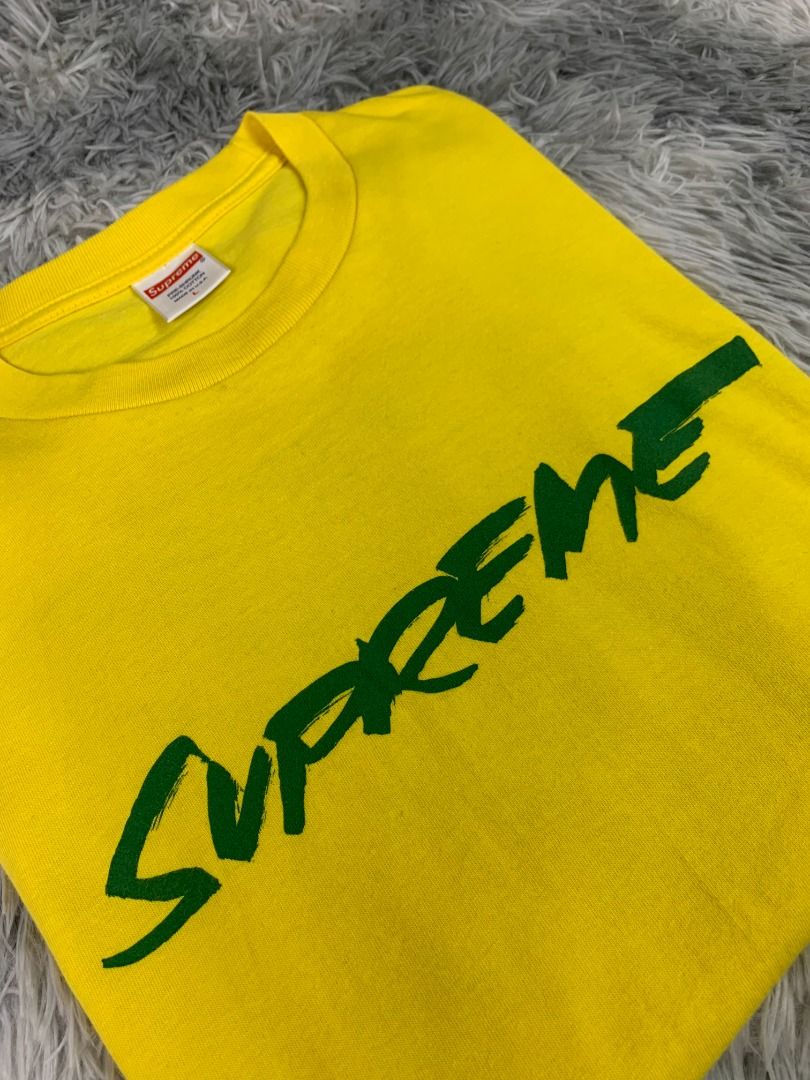 Supreme futura tee yellow clearance