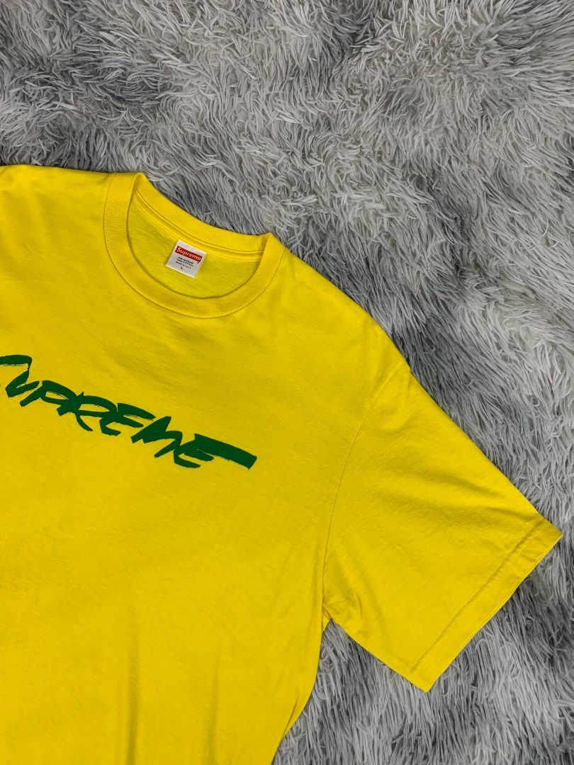 Supreme futura tee yellow clearance