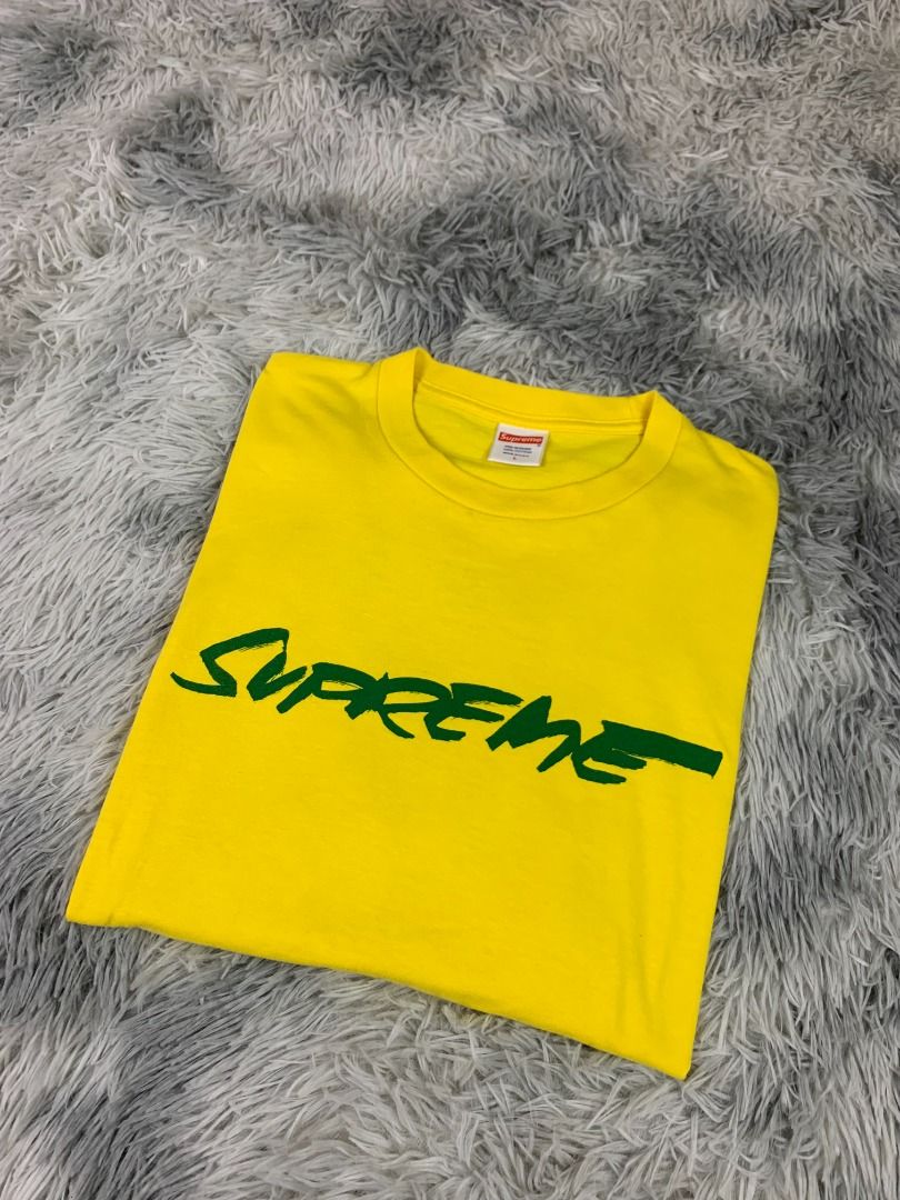 Supreme futura tee yellow clearance