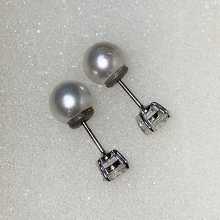 Swarovski 2 in 1 Pearl and Diamond Stud Earrings