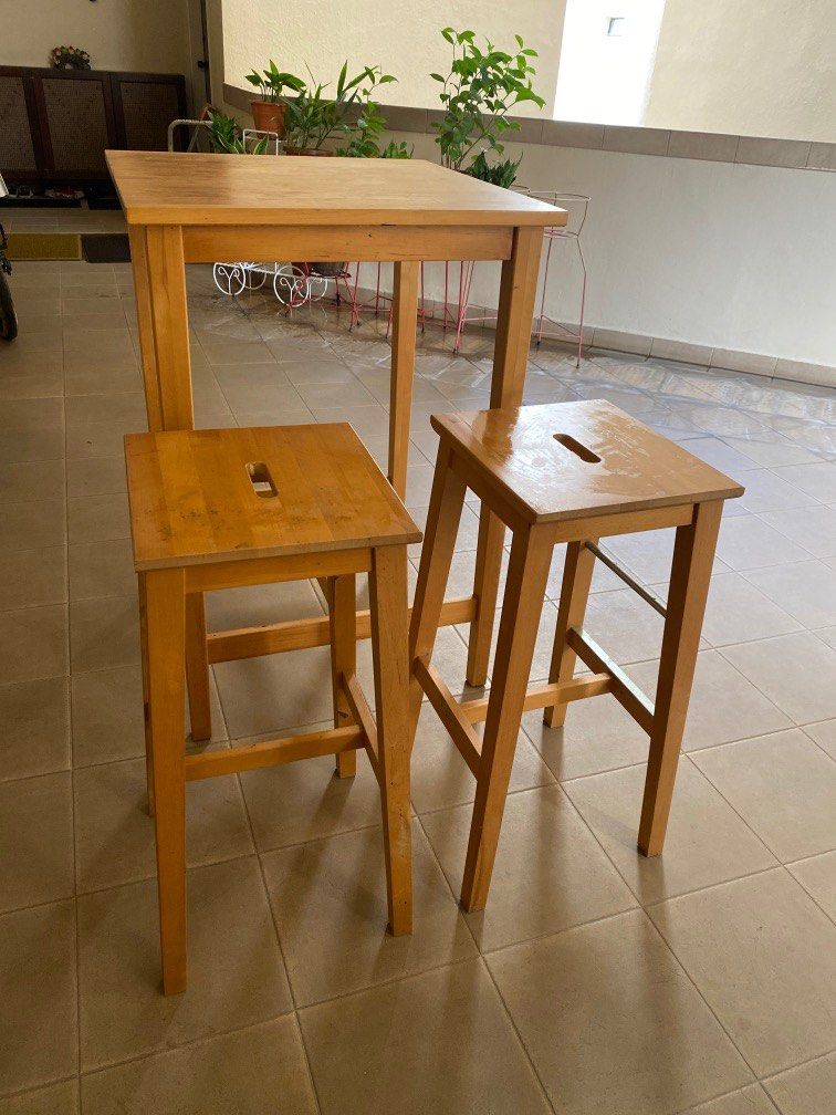 Ikea small 2025 tall table