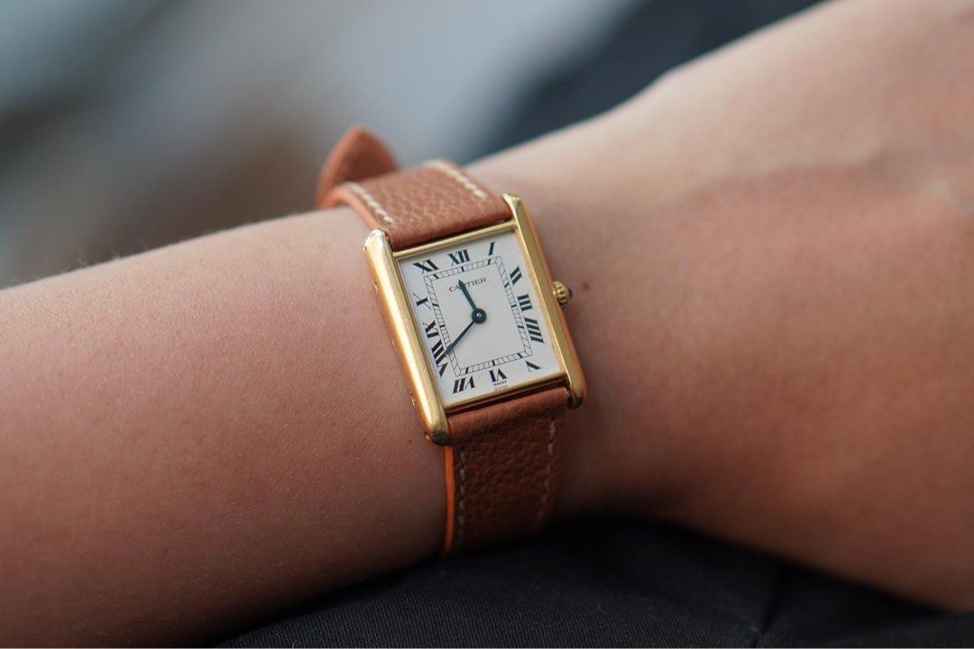 Cartier tank deals for sale
