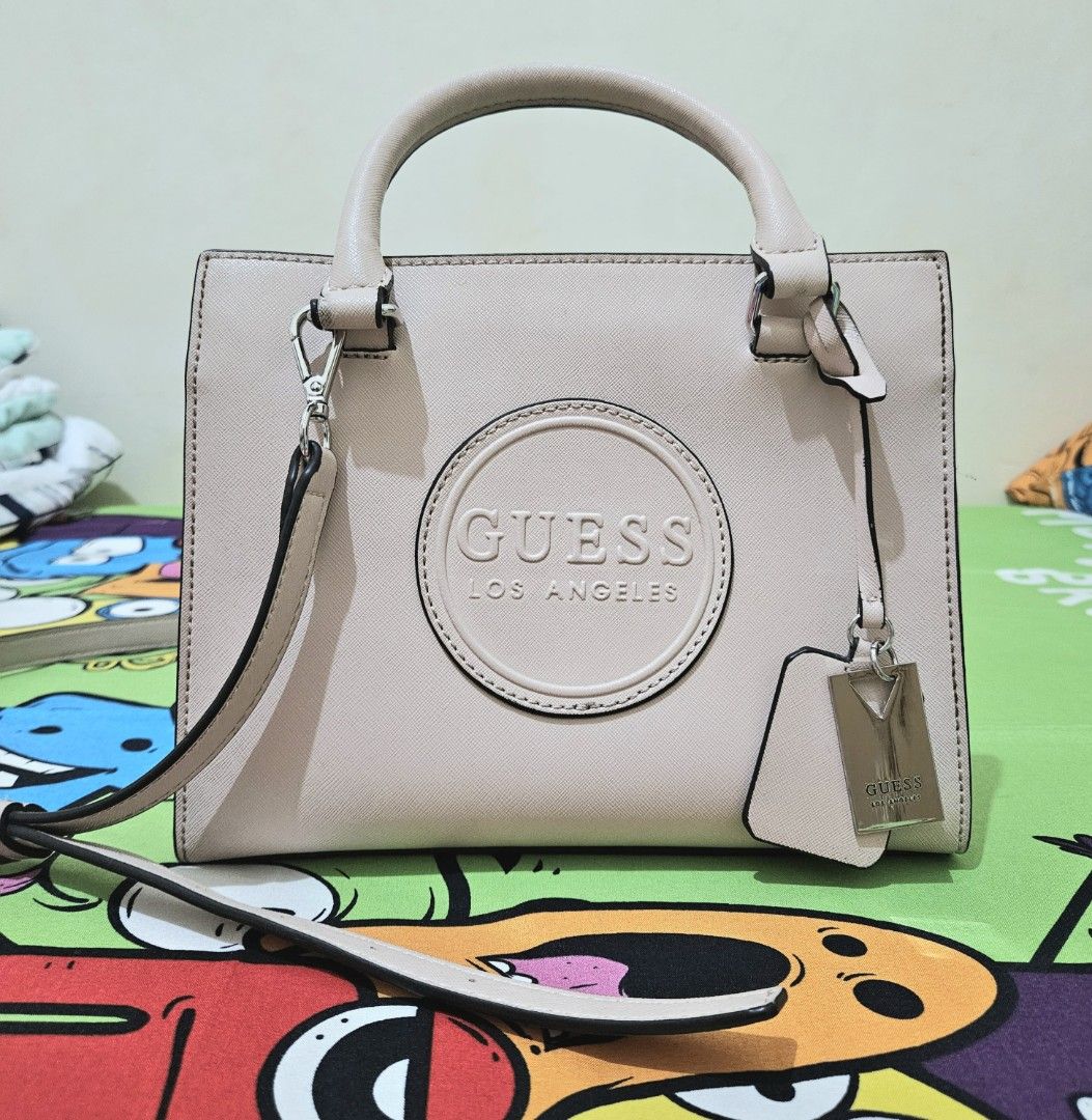 Tas Guess Sling Bag Pink