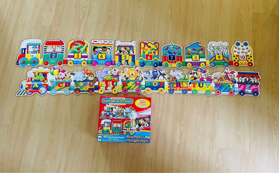 The Learning Journey Giant Ocean Puzzle with Resuable Static Stickers ...