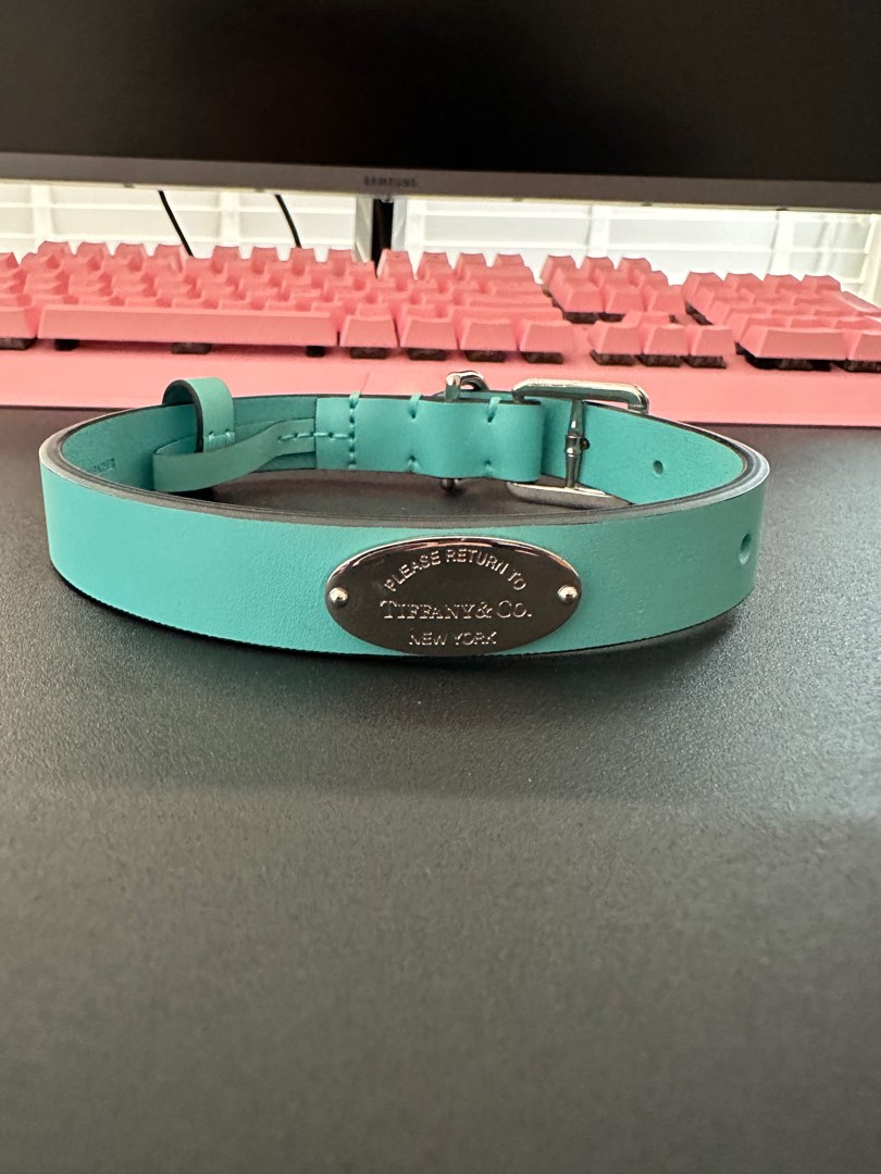 Tiffany & cheap co dog collar