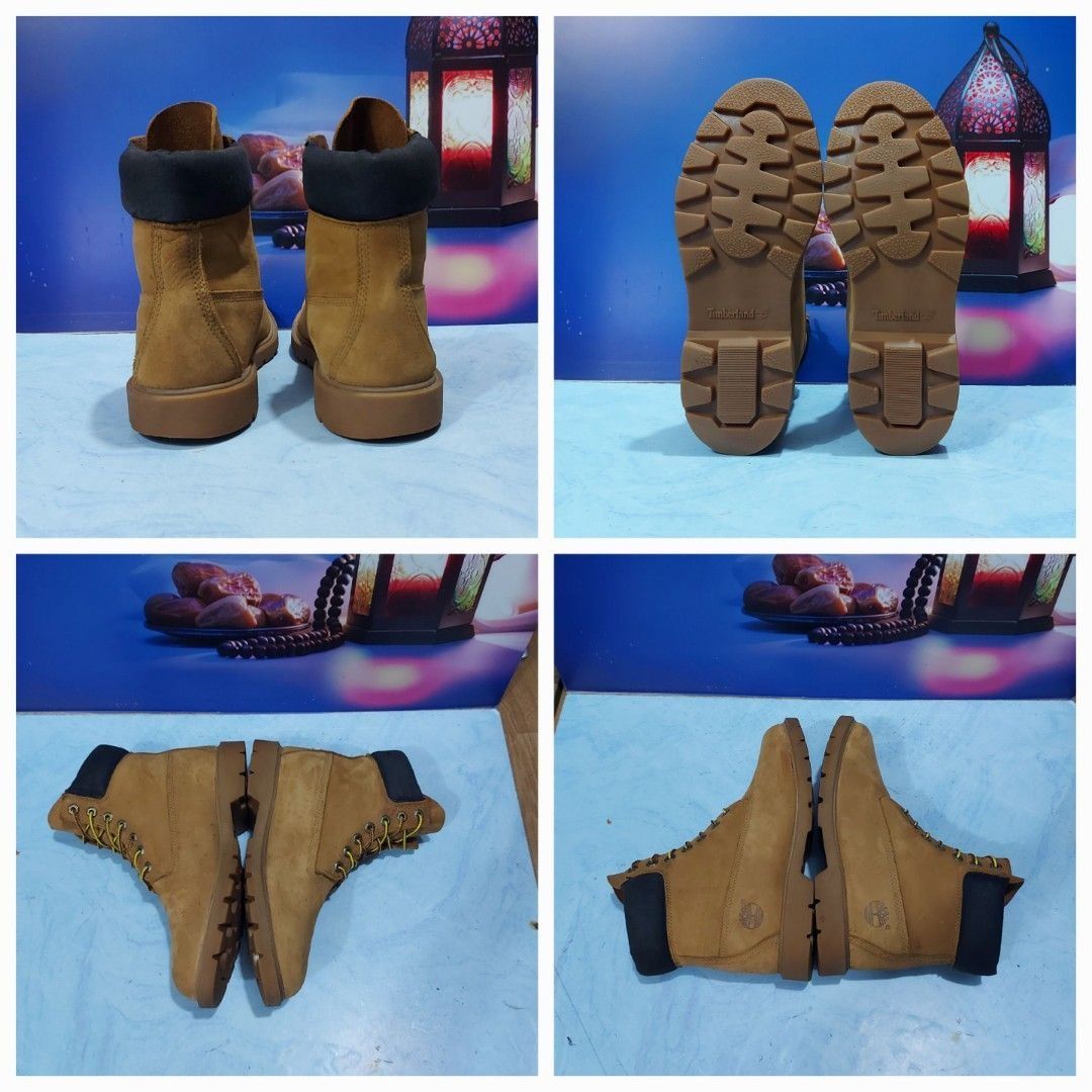 Timberland Boots 6 Inc 19076 Classic Padded Collar Size 41 5