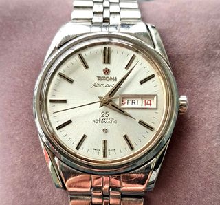 Titoni airmaster 25 jewels rotomatic gold shop