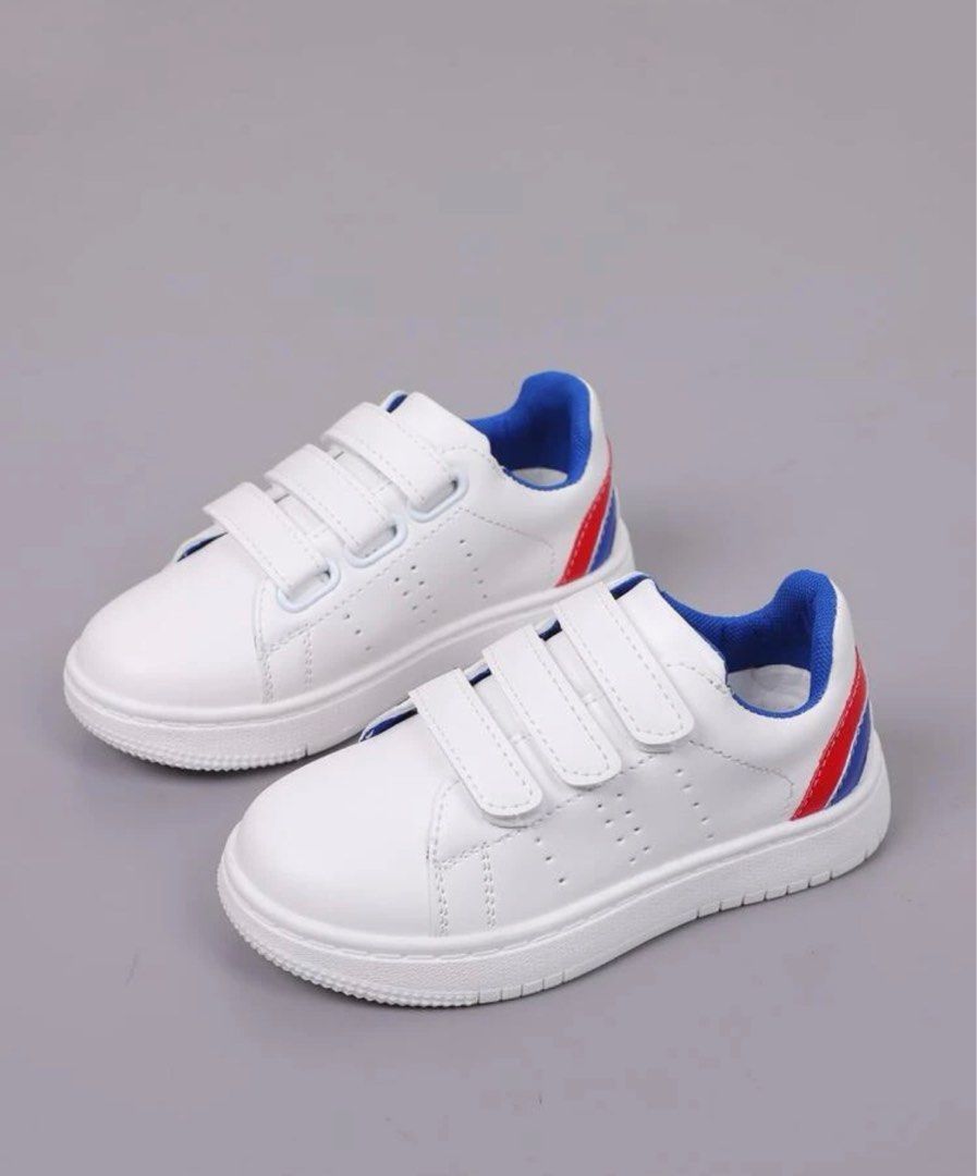 Toddler Blue and Red Shoes