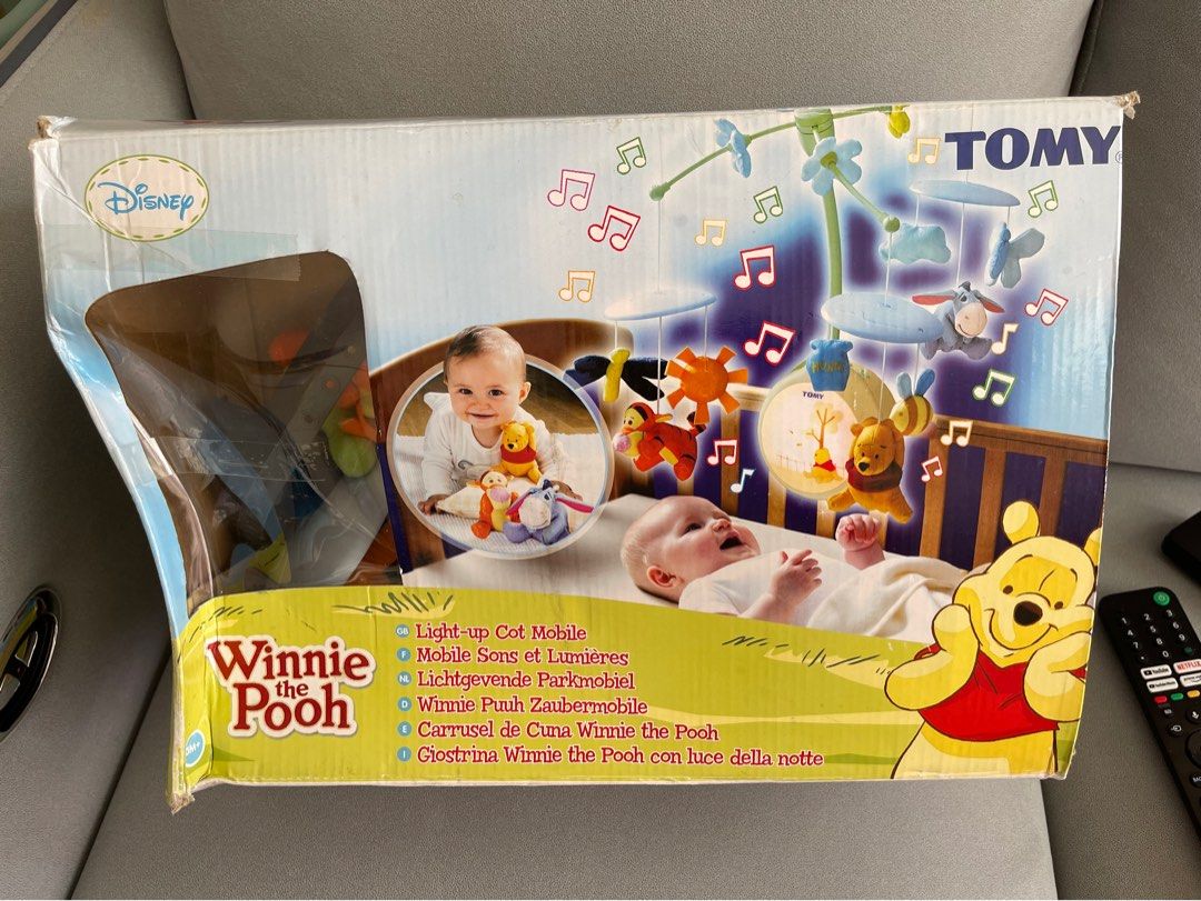 Tomy x Disney Winnie The Pooh BB 床頭燈, 兒童＆孕婦用品, 兒童傢具