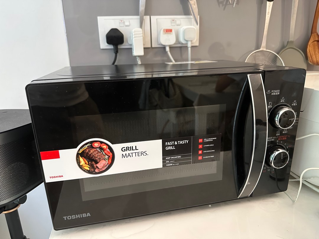 Toshiba Microwave Oven + Grill Counter Top Oven, TV & Home Appliances