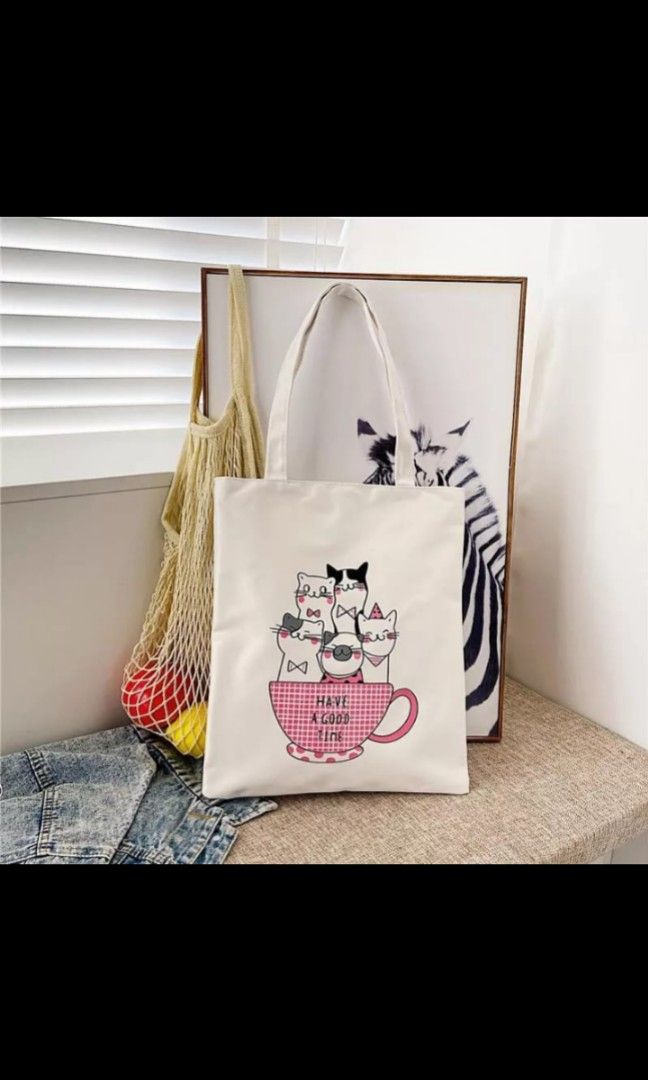 Tote bag kanvas premium deals