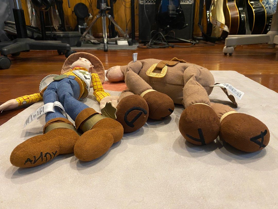 Toy Story Plushie Bundle (Category: Plushies & Soft Toys) located in Quezon City. Submitted by andreazee (Listing ID 1243099947, Image 3). Description: Take all 3 for 500 Sizes: 12 inches-18 inches.