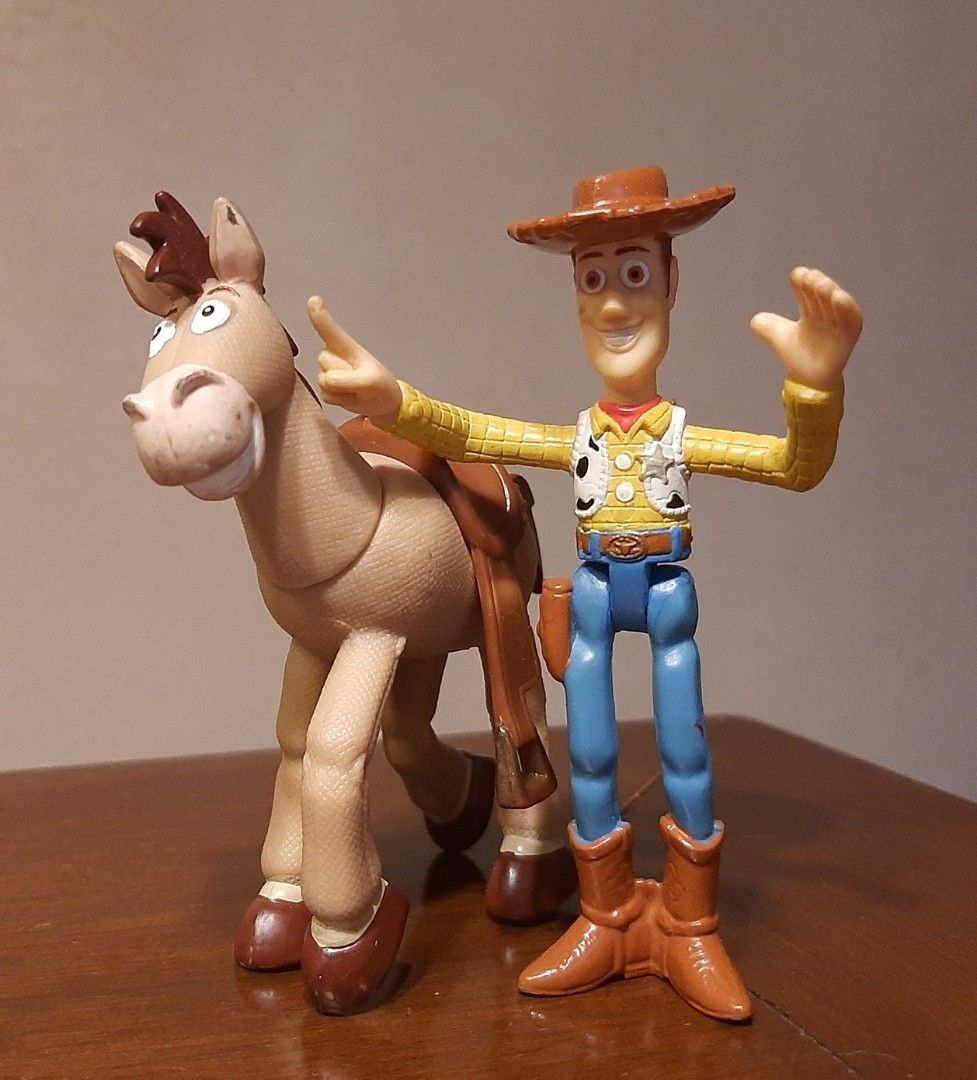 Toy Story Woody and Bullseye, Hobbies & Toys, Toys & Games on