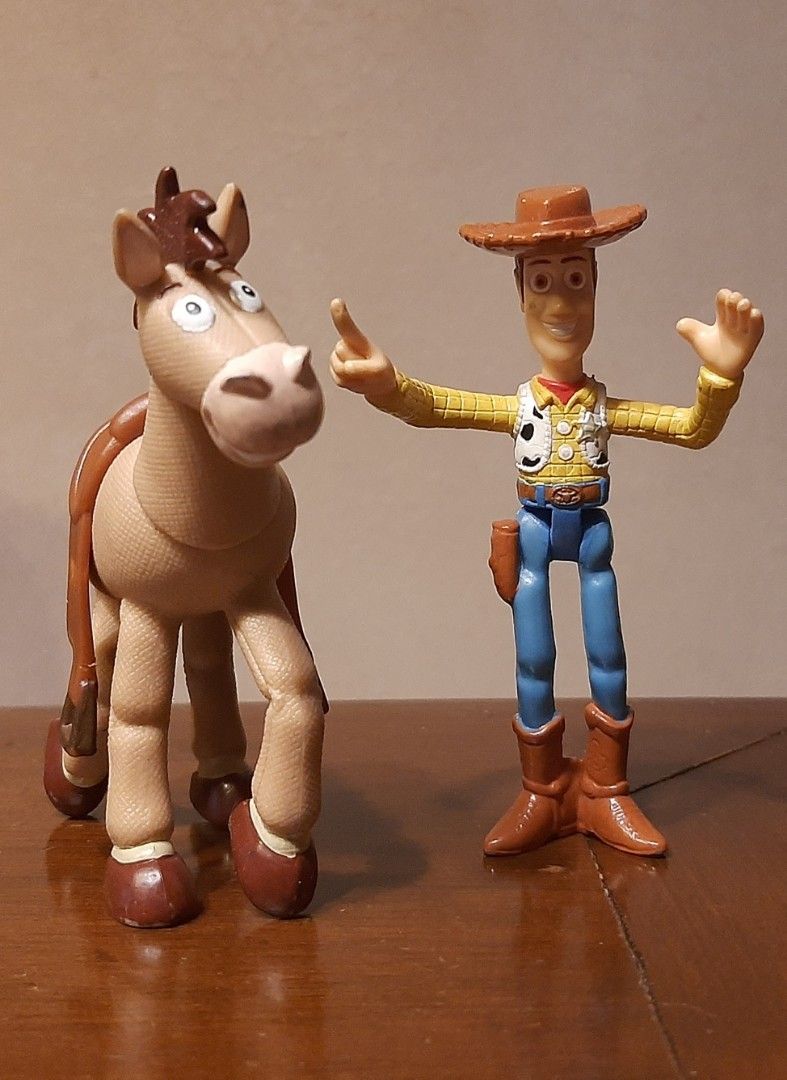 Toy Story Woody and Bullseye, Hobbies & Toys, Toys & Games on