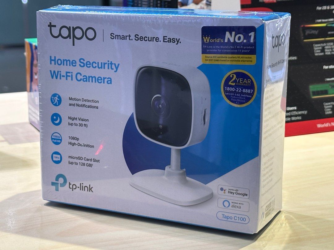 TP-Link Tapo C100 Smart Home Security Wifi Camera Review