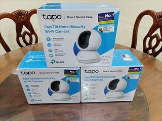 TP-LINK TAPO C200 WIFI CCTV CAMERA 1080P RESOLUTION WITH MICROPHONE A.I-MOTION DETECTION 360" ROTATABLE SEALED BRANDNEW