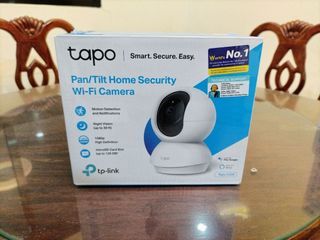 TP-LINK TAPO C200 WIFI CCTV CAMERA 1080P RESOLUTION WITH MICROPHONE A.I-MOTION DETECTION 360" ROTATABLE SEALED BRANDNEW