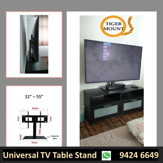 Universal Tv Table Stand For All Led Tv 32