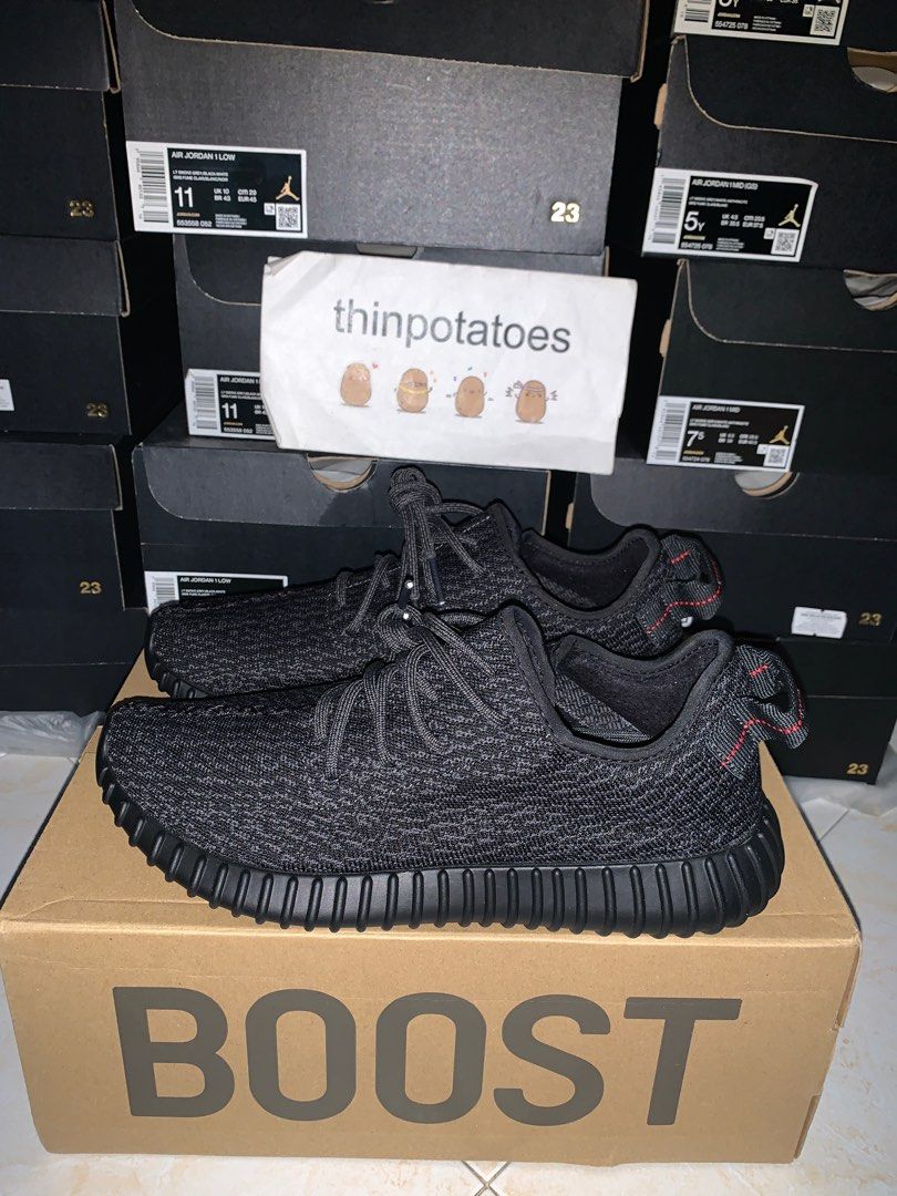 Yeezy boost 350 pirate black box on sale
