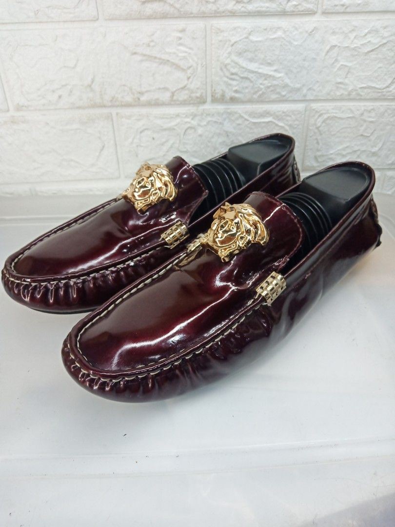 VERSACE loafer Men s Fashion Footwear Dress shoes on Carousell