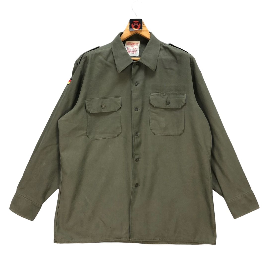 VINTAGE ARMY MILITARY H. WINNEN GMBH GERMANY UNIFORM FIELD JACKET 7141 112