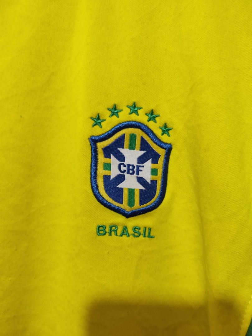 Vintage Brasil Nike Soccer Jersey #9 Ronaldo on Carousell