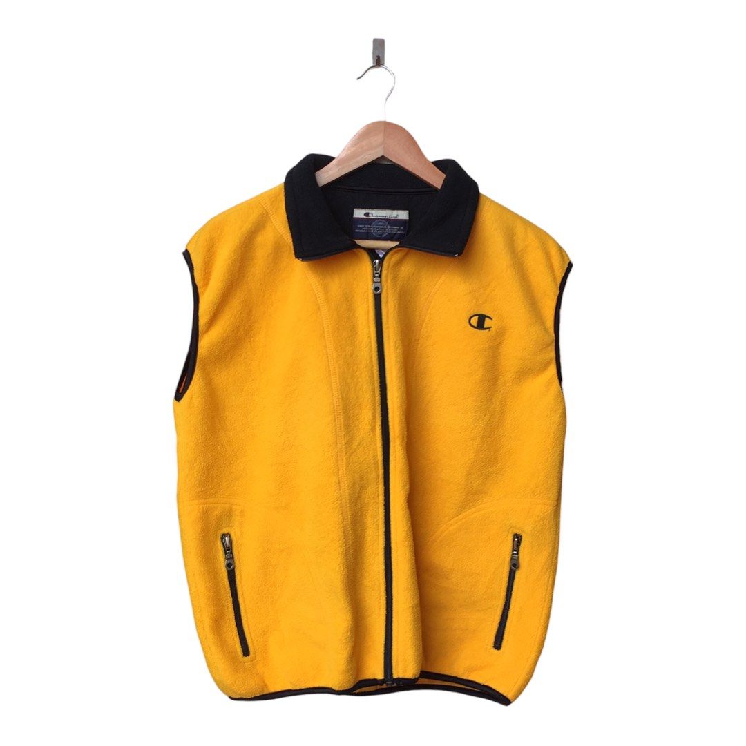 Yellow champion vest best sale