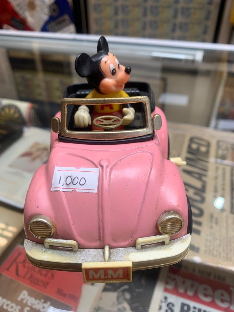 VINTAGE MICKEY MOUSE CAR Hobbies amp Toys Toys amp Games on Carousell