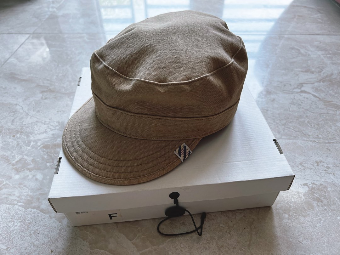Visvim 帽Engineer BEIGE Hat Cap excelsior ICT made in JAPAN