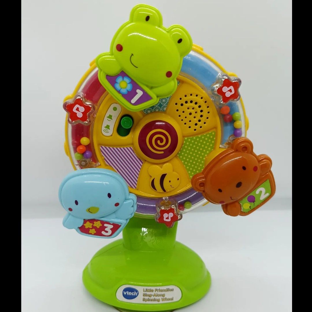 Vtech little friendlies shop spinning wheel