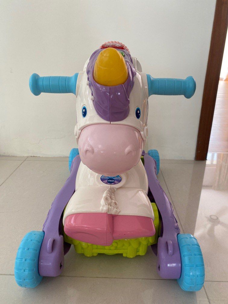 Vtech unicorn top rock and ride